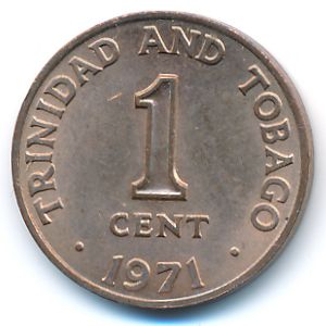 Тринидад и Тобаго, 1 цент (1971 г.)