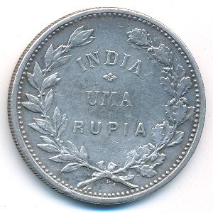 Portuguese India, 1 rupia, 1912