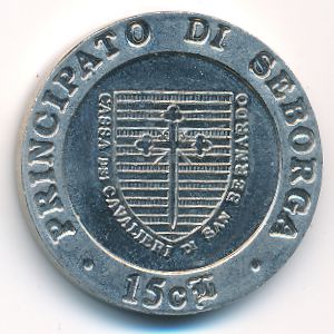 Себорга., 15 чентезимо (1996 г.)