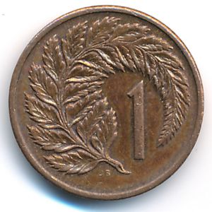 New Zealand, 1 cent, 1983