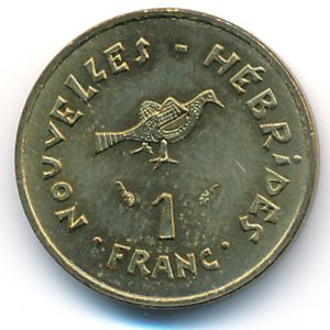 Новые Гебриды, 1 франк (1979 г.)