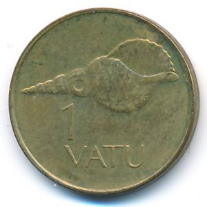 Vanuatu, 1 vatu, 2002