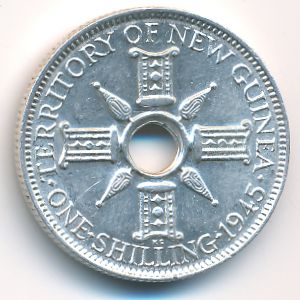 Новая Гвинея, 1 шиллинг (1945 г.)