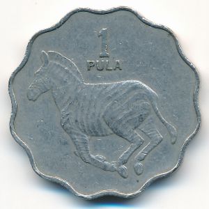 Ботсвана, 1 пула (1987 г.)