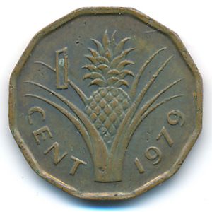 Swaziland, 1 cent, 1979