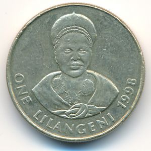 Свазиленд, 1 лилангени (1998 г.)