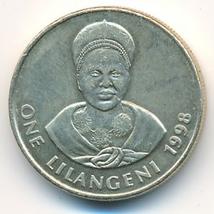 Свазиленд, 1 лилангени (1998 г.)