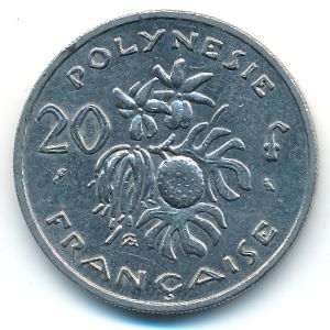 , 20 francs, 1969