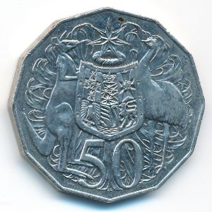 Австралия, 50 центов (2008 г.)