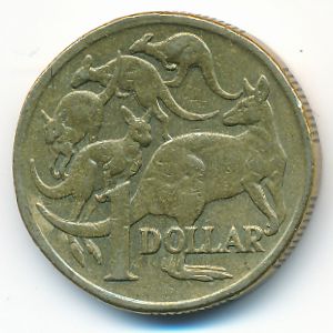 Australia, 1 dollar, 1998