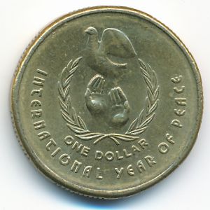 Австралия, 1 доллар (1986 г.)