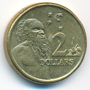 Австралия, 2 доллара (2014 г.)
