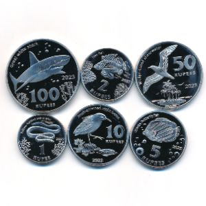 Cocos (Keeling) Islands., Набор монет, 2023