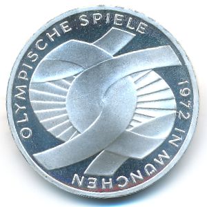 ФРГ, 10 марок (1972 г.)