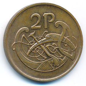 Ирландия, 2 пенса (1982 г.)