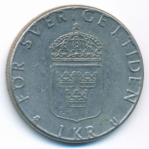 Швеция, 1 крона (1979 г.)