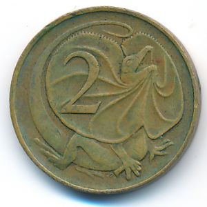 Австралия, 2 цента (1966 г.)