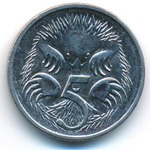 Австралия, 5 центов (2005 г.)
