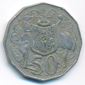 Австралия, 50 центов (1981 г.)