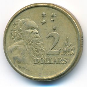 Австралия, 2 доллара (1988 г.)