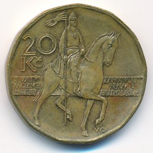 Чехия, 20 крон (2004 г.)