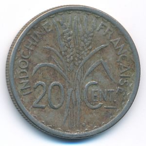 Французский Индокитай, 20 центов (1941 г.)