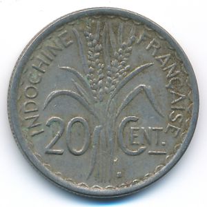 Французский Индокитай, 20 центов (1941 г.)