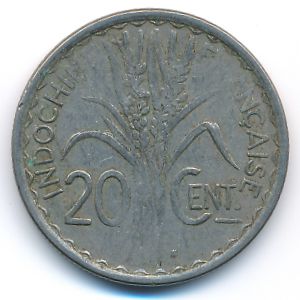 Французский Индокитай, 20 центов (1941 г.)