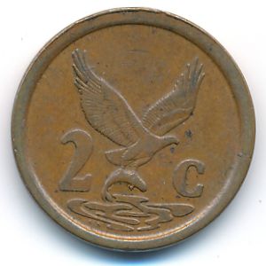 ЮАР, 2 цента (1991 г.)