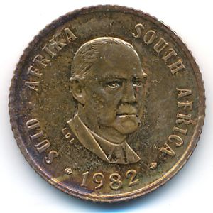 ЮАР, 1 цент (1982 г.)