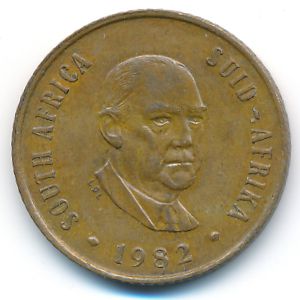 ЮАР, 2 цента (1982 г.)