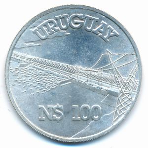 Уругвай, 100 новых песо (1981 г.)