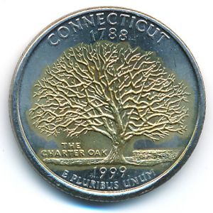 США, 1/4 доллара (1999 г.)
