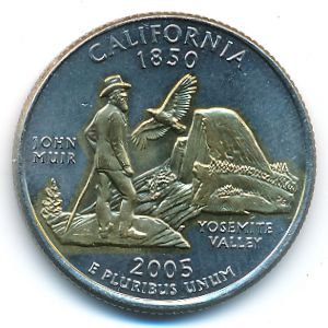 США, 1/4 доллара (2005 г.)