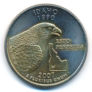 США, 1/4 доллара (2007 г.)