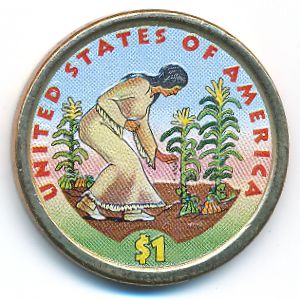 США, 1 доллар (2009 г.)