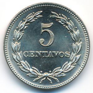 Сальвадор, 5 сентаво (1977 г.)