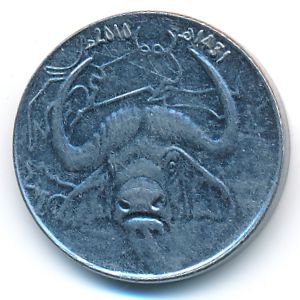 Алжир, 1 динар (2010 г.)