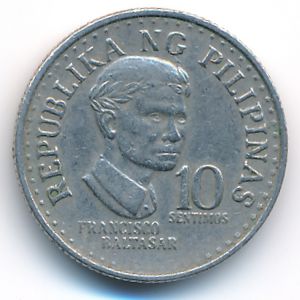 Филиппины, 10 сентимо (1977 г.)