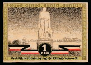 Нотгельды Германии, 1 марка (1921 г.)
