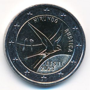 Эстония, 2 евро (2023 г.)