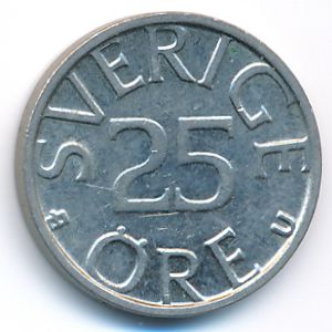Швеция, 25 эре (1982 г.)