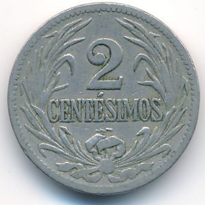 Уругвай, 2 сентесимо (1924 г.)