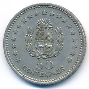 Уругвай, 50 сентесимо (1960 г.)