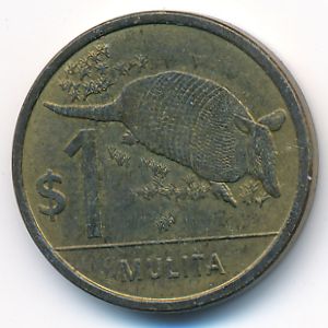 Уругвай, 1 песо (2012 г.)