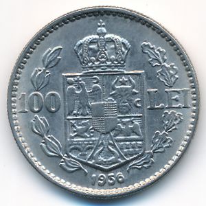 Румыния, 100 леев (1936 г.)