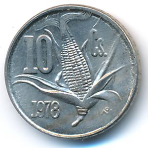 Мексика, 10 сентаво (1978 г.)