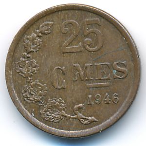 Люксембург, 25 сентим (1946 г.)