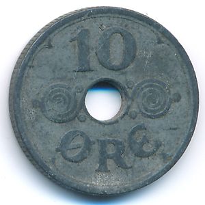 Дания, 10 эре (1942 г.)