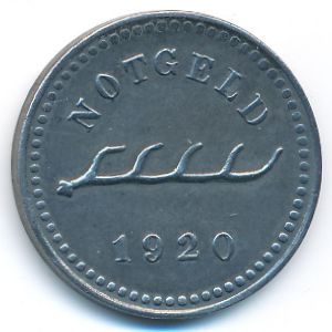 Нагольд., 50 пфеннигов (1920 г.)